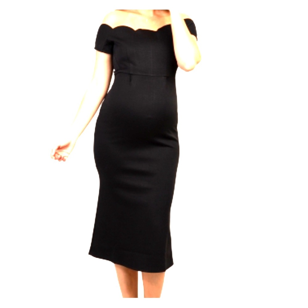 Pink blush maternity dress